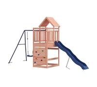 Outdoor Playset Playhouse Play Tower Garden Playground Set Solid Wood vidaXL