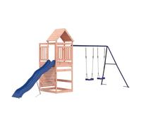 Outdoor Playset Playhouse Play Tower Garden Playground Set Solid Wood vidaXL