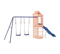Outdoor Playset Playhouse Play Tower Garden Playground Set Solid Wood vidaXL