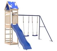 Outdoor Playset Solid Wood Pine playset wooden playground set vidaXL