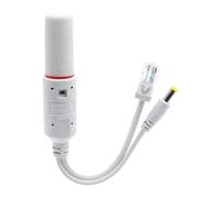 Outdoor POE Splitter - Weatherproof POE Adapter Portable Heavy Duty Camera Splitter | Easy Transmission of Electricity and Data via a Network Cable, for Outdoor Area
