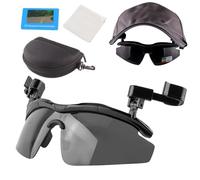 Outdoor Polarized Sunglasses, Clip Cap Polarized Sunglasses,Golf Fishing Cycling Traveling Flipd UV Protection Sunglasses, Polarized Clip Cap Visor Sunglasses, That Can Be Clipped The Hat Cap
