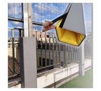 Outdoor Pole Padding Soft Foam Cushion Cover 6ft, Post Protector Wrap Around Square Column For Basketball Football Playground Gym School Residential Commercial Poles(Gray,7.5x7.5 inch)