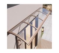 Outdoor Polycarbonate Canopy for Patios Windows Balconies & Garages (80 x 109.2 cm) WeatherResistant Stylish Design for Ultimate Protection