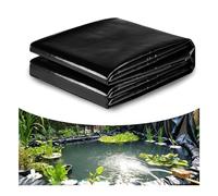 Outdoor Pond Liner - 0.5mm Thick Black Soft & Waterproof Easy to Cut - Multi-Color 5x20m Garden Landscape Cover for Fish Ponds & Water Features