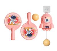 Outdoor Pong Trainer Game - Portable Suspended Table Tennis Paddle Exercise Practice Kit | Lightweight Recreational Sports Equipment for Family, Friends, Kids, Princi