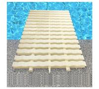 Outdoor Pool Drain Grille - 4 PCS Splicing Channel Drain for Swimming Pools, Decks, & Bathrooms - 18x100CM Durable Drainage Solution for Effective Water Management