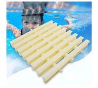 Outdoor Pool Drain Overflow Grate, Shower Drain Strainer Cover, 30x100CM Drainage Grate for Patio, Sidewalk, Farm, House Edge - 15 Pack
