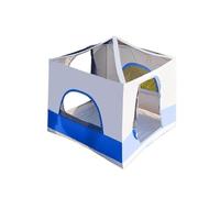 Outdoor pop-up canopies for camping, hanging tents inside with straight legs sunshades and instant awning(SKY BLUE)