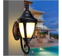 Outdoor Porch lamp Industry Rainproof Rust Wall Sconces Lamp Die-cast Aluminum Villa Exterior Wall Light Postmodern Patio Garden,Hallway Living Room