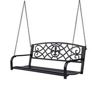 Outdoor Porch Swing Seat Bench with Chains for the Yard