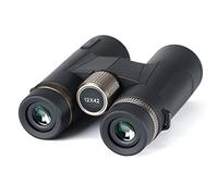 Outdoor Portable 12 x 42 HD Binoculars Fmc Lens Binoculars Contains High Light Semi-transparent Prism Zoom Field Shooting Waterproof Suitable
