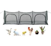 Outdoor Portable Chicken Run Hen Coop Enclosure Large Walk in Poultry House for Small Animals Easy up Pop Up Pen for Pet and Plant Protection Size 1 Piece
