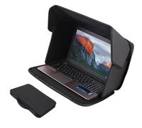 Outdoor Portable Notebook Sun Shade Privacy Cover Foldable Laptop Bag Outdoor Working For Computer Sunshade Oxford Fabric Laptop Cover