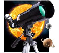 Outdoor Portable Telescope,telescopes for Astronomy, Refractor Telescope,Fully-Coated Glass Optics,Ideal Telescope for Beginners with Portable Bag and Tripod (Color : Package 1) (Package 1)