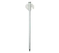 # Outdoor Portable Tent Ground Nails Camping Camping Windproof Fixed Nails Luminous Nails 21cm Nails (White, OneSize)