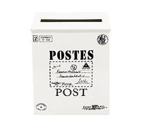 Outdoor Post Box Vintage Mailbox Mailbox Hanging Wall Suggestion Box Mailbox Home Decoration Shooting Props Wall Wall Decoration Mail Box (A, One Size)