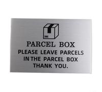 Outdoor Post Note Sign 15x10cm for Fence Door Wall(1PCS)