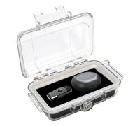 Outdoor Pressure Relief Case - Outdoor Hard Shell Protective Dry Box | Case with Shock Absorbing | for Camping, Picnic, Exploring, Rafting, Mountaineering, Multicolored, Transparent model