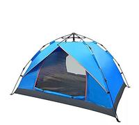 Outdoor privacy tent Camping Tent Hydraulic Pop Up Automatic Instant for 2/3/4 Person Family Portable Lightweight Waterproof Essential Gear with Carry Bag & Rain Fly