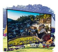 Outdoor Projection Screen, Extra Large Foldable Movie Screen, 180 Inch Portable for Yard, Camping, Party, Sports Shows (4:3 Aspect Ratio, 300 Inches)