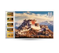 Outdoor Projector Screen with Stand 120 Inch,Eroshoo 4k 16:9 HD Anti-Crease Portable Projector Screen,Supports Double-Sided ceiling Mount Projector Screens,Garden Projector Screens for Home Movie