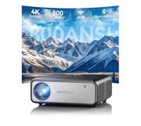 Outdoor Projector with WiFi and Bluetooth, 500 ANSI Native 1080P Projector for iPhone and Outdoor Use