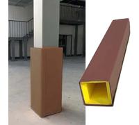 Outdoor Protective Pole Cover, 4 ft Foam Padding Wrap for Garage, Gym, School - Square Column Cushion for Safety and Protection