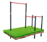 Pull Up Bar Dip Station Outdoor Multi Gym Gymnastics CrossFit Calisthenics