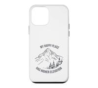 Outdoor Pun My happy place has higher elevation Case for iPhone 12 mini