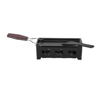 Outdoor Raclette Grill Kit HEPA Filter Vacuum Cleaner Parts Portable Folding Cheese Melter Pan With Wooden Handle And Nonstick Coating