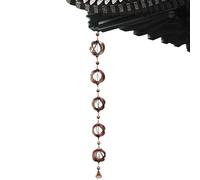 Outdoor Rain Chains - Outdoor Decoration Rain Chain Drainage - Elegant Garden Rain Catcher Art Flexible Rain Gutter Downpipe Extension for Drainage Trench Downpipe