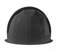 Outdoor Rain Cover for Security Cameras, Sun Protection Shield, Easy Install Weatherproof Housing, 290x220x140mm, Black and White Options(1250A Black)