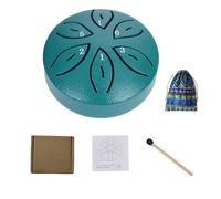 Outdoor Rain Drum - 3 Inch, 6 Notes, Create a Mesmerizing Soundscape in Your Garden(Green)