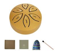 Outdoor Rain Drum, 3 Inches, 6 Notes, Steel Tongue Drum Rain Bell, Musical Rain Drum for Outdoors, The Harmonic Resonance Of Natural Sounds