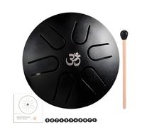 Outdoor Rain Drum - Rain Drum, 6 Tone Tongue Drum, Handpan Tongue Drum | Hand Drum, Steel Tongue Drum Kit, 3 Inch Percussion Instrument, T