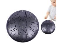 Outdoor Rain Drum, Steel Tongue Rain Drum for Kids, Small Musical Instrument Equipment for Yoga, Meditation, Music Lessons, Entertainment and Artistic Performance
