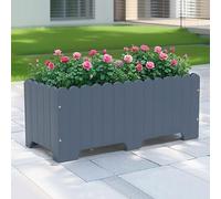 Outdoor Raised Garden Bed Planter BoxIdeal for Vegetables Herbs & Flowers & Easy to AssemblePerfect for Backyard Gardening & Urban Farming