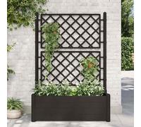 Garden Planter With Trellis Pp