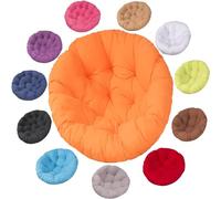 Outdoor Rattan Chair Cushion Soft Round Cushion for Hanging & Rocking Chairs Plush Armchair Cushion for Indoor Outdoor Use (120 x 120 cm ge)