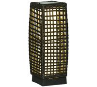 Outdoor Rattan Solar Lantern