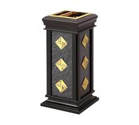 Outdoor Recycle Bin, Stainless Steel Commercial Trash Can for Hotel Lobby and Elevator