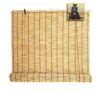 Outdoor Reed Curtain,natural Decorative Bamboo Roller Blinds,sun Roll Up Shade,hand-woven Straw Blinds,various Sizes,width 70cm 145cm 110cm 120cm 150cm,W×H-132x152cm/52x60in