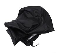 Outdoor Refrigerator Cover for Upright Models 210D Oxford Fabric Construction with Mesh Air Vents Front Zippers and Wind-Resistant Fit (Black 56 * 58 * 86CM)