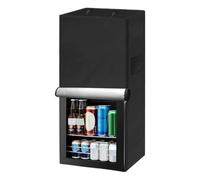 Outdoor Refrigerator Cover - Protective Cover Drink Refrigerators, Polyester Protection, UV-Resistant , Secure Elastic Design, Adjustable, Quick