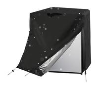 Outdoor Refrigerator Cover | Refrigerator Dust Proof Cover | Waterproof Reusable Compact Protector for Basement Home Storage Garage Workshop Dorm Outdoor Kitchen Apartment