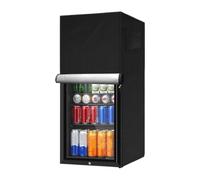 Outdoor Refrigerator Cover - Zipper Waterproof Upright Freezer Cover | Multipurpose Refrigerator Protector with Handles for Kitchen and Restaurant Protect the outside freezer with these waterproof