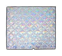 Outdoor Refrigerator Freezer Cover Waterproof Polyester Insulated Shield | Dual Sided Laser Finish, Universal Fit for Patio Use, Reduces Energy Loss, Sturdy Guard for Families