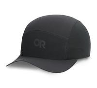 Outdoor Research Swift Ultra Light Cap | Water Resistant, Quick Drying, Moisture Wicking, Breathable, Crushable, Drawcord Closure, UPF 30+ Solid Black