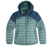 Outdoor Research - Women's Helium Down Hoodie - Down jacket size L, turquoise